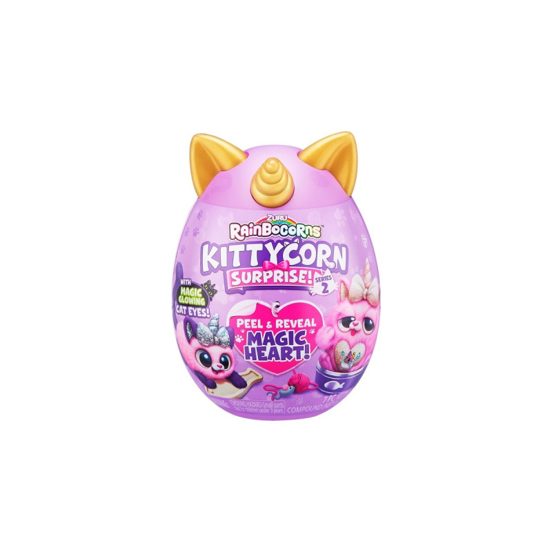 ZURU Rainbocorns - Kittycorn Surprise Serie 2 , Spielfigur(sortierter Artikel, eine Figur)