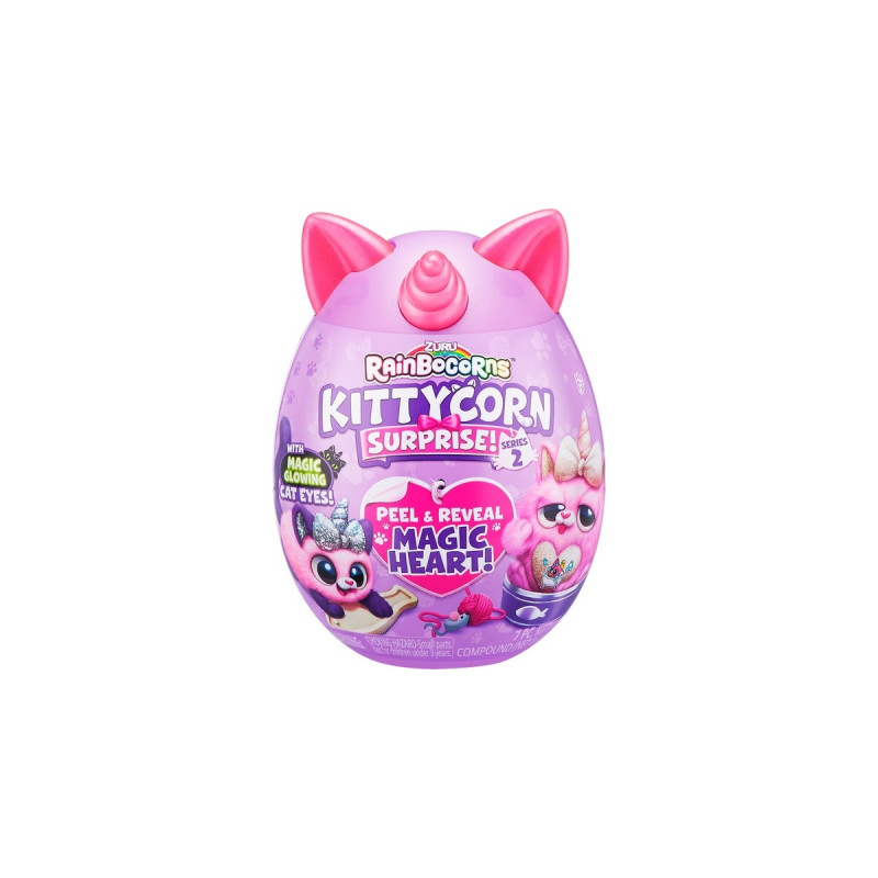ZURU Rainbocorns - Kittycorn Surprise Serie 2 , Spielfigur(sortierter Artikel, eine Figur)