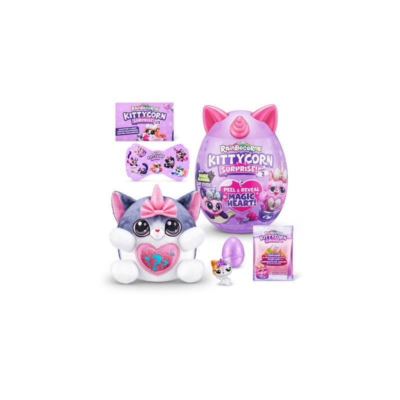 ZURU Rainbocorns - Kittycorn Surprise Serie 2 , Spielfigur(sortierter Artikel, eine Figur)