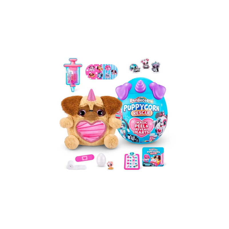 ZURU Rainbocorns - Puppycorn Rescue Surprise Serie 5, Spielfigur(sortierter Artikel, eine Figur)