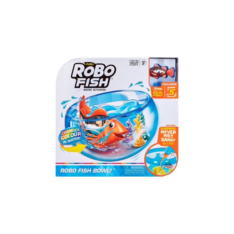 ZURU Robo Alive Robotic-Robo Fish Playset, Spielfigur