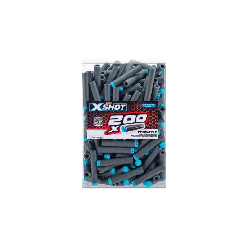 ZURU X-Shot 200er-Pack Refill Darts, Dartblaster