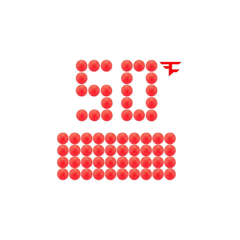 ZURU X-Shot FazeClan 50 Dart Balls Nachfüllpack, Kugelblaster