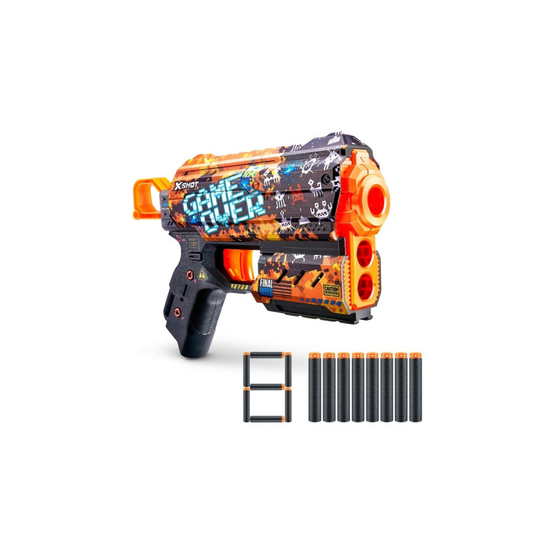 ZURU X-Shot Skins - Flux Game over, Dartblaster