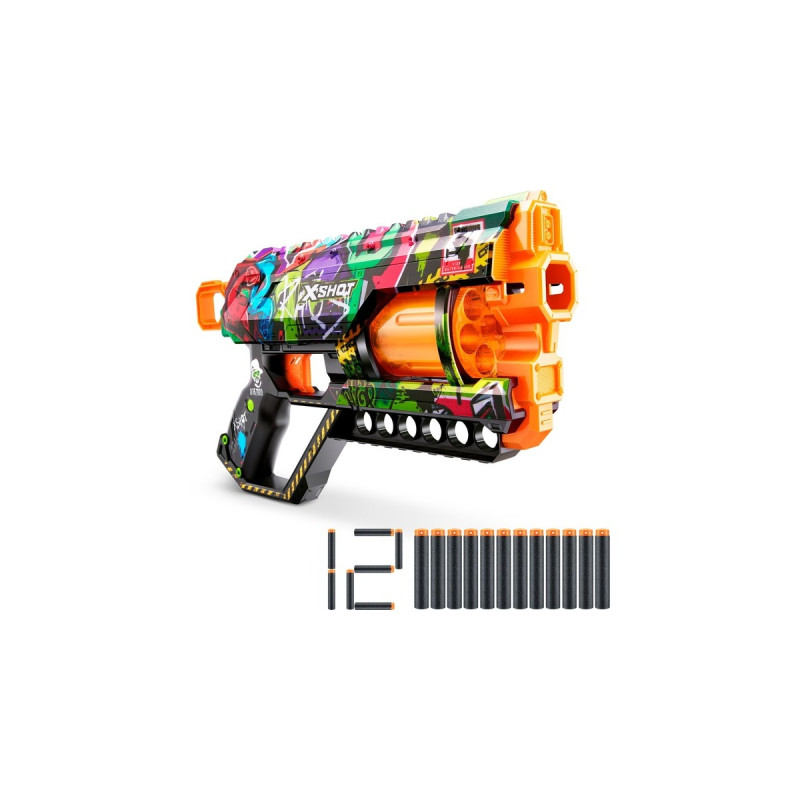 ZURU X-Shot Skins - Griefer Graffiti, Dartblaster