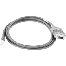 Zebra RS-232 Kabel CBA-R01-S07PBR, gerade(schwarz, 2,1 Meter)