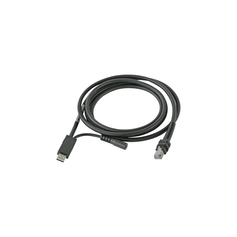 Zebra USB-Verbindungskabel CBA-U42-S07PAR(schwarz, 2,1 Meter, gerade)
