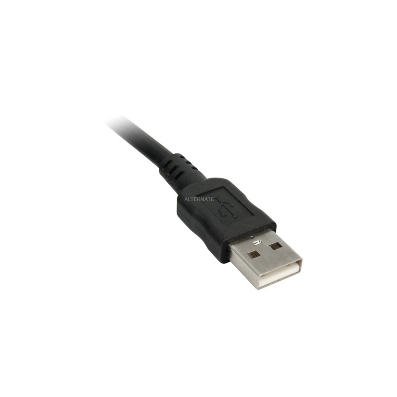 Zebra USB Verbindungskabel CBA-U46-S07ZAR(grau, 2 Meter, gerade, für Barcodescanner)