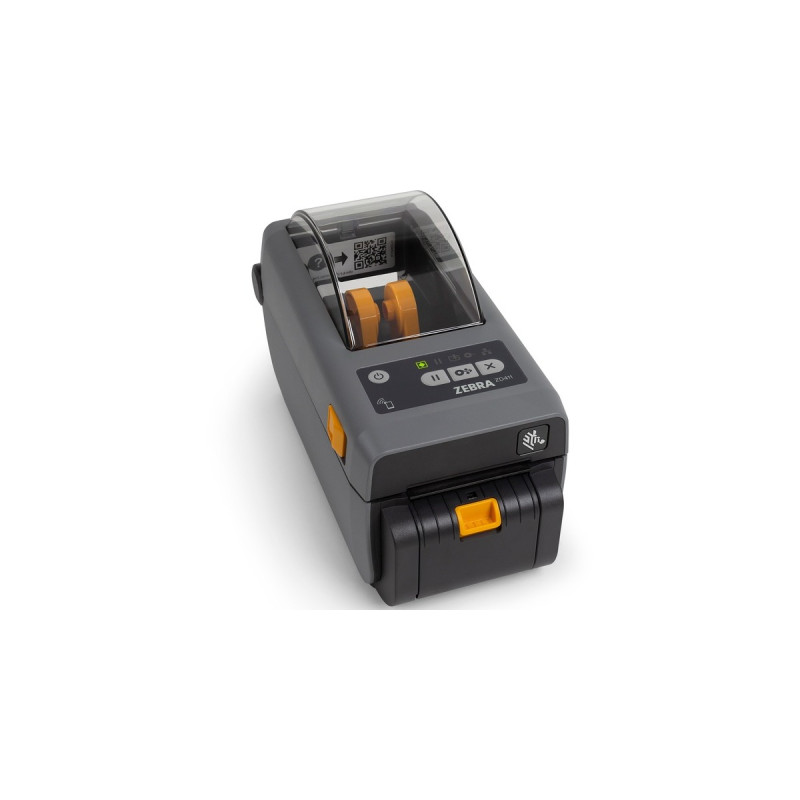 Zebra ZD411, Bondrucker(dunkelgrau, 203 dpi, Thermodirektdruck, Bluetooth (BLE), RTC, LAN)
