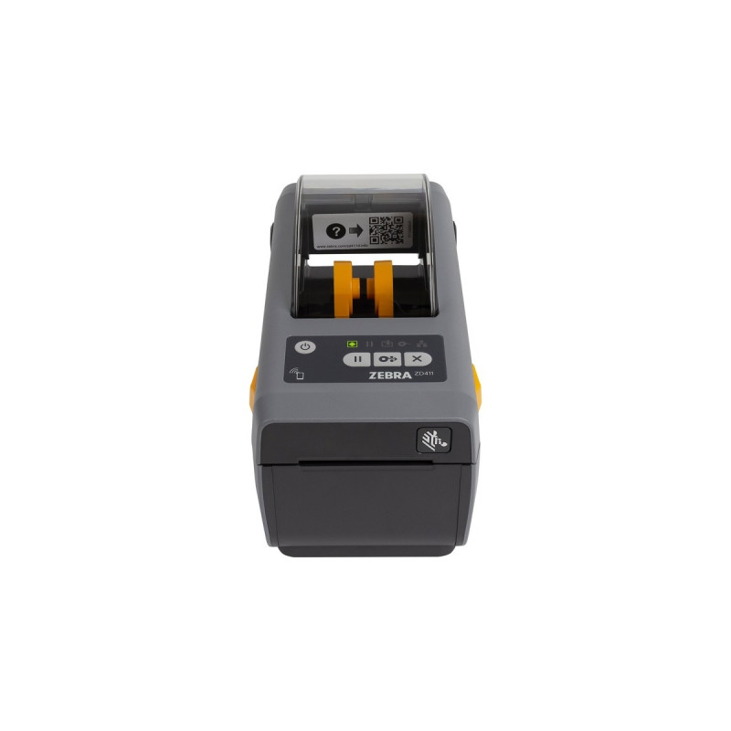 Zebra ZD411, Bondrucker(dunkelgrau, 203 dpi, Thermodirektdruck, Bluetooth (BLE), RTC, LAN)