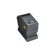 Zebra ZD411, Bondrucker(dunkelgrau, 203 dpi, Thermotransferdruck, Bluetooth (BLE), RTC, LAN)