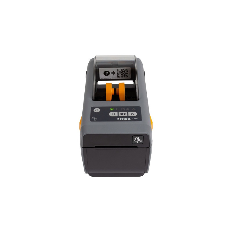 Zebra ZD411, Bondrucker(dunkelgrau, 300 dpi, Thermodirektdruck, Bluetooth (BLE), RTC)