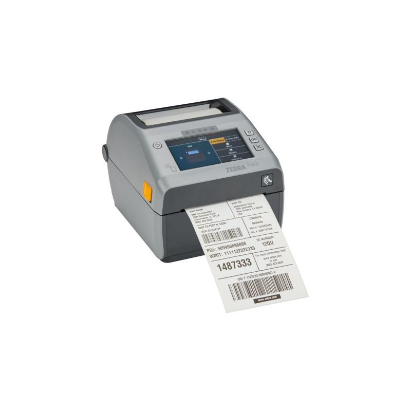 Zebra ZD621d, Etikettendrucker(grau/anthrazit, 203 dpi, Thermodirektdruck, USB, RS232, Bluetooth (BLE))