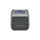 Zebra ZD621t, Etikettendrucker(grau/anthrazit, Thermotransferdruck, 300 dpi, USB, RS232, LAN, Bluetooth (BLE), Peeler)