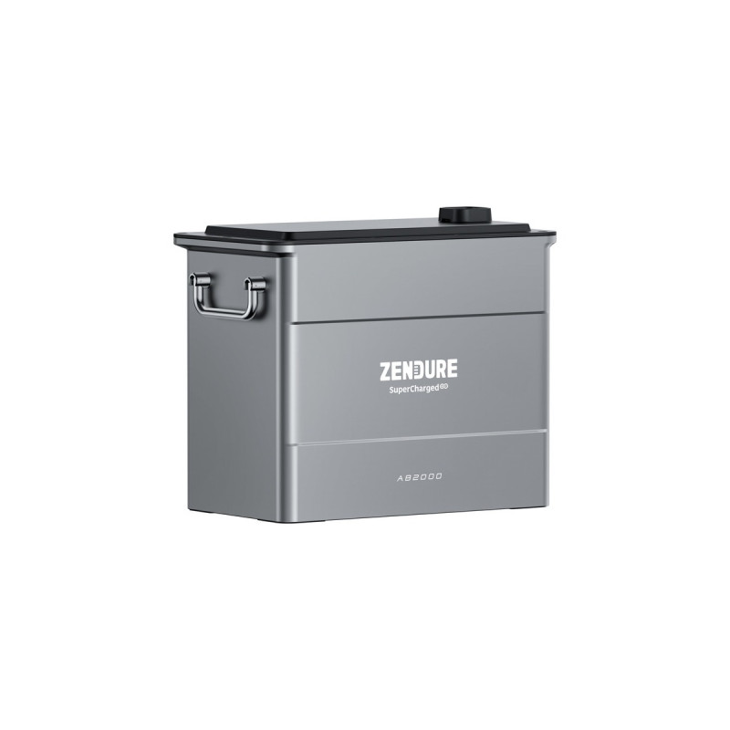 Zendure SolarFlow Set 3,84kWh, Smart PV Hub inkl. 2x Powerstation AB2000, 0% MWST(1.200 Watt, 3.840 Wh)