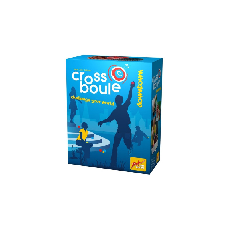 Zoch Crossboule Set Downtown, Geschicklichkeitsspiel(blau/rot)