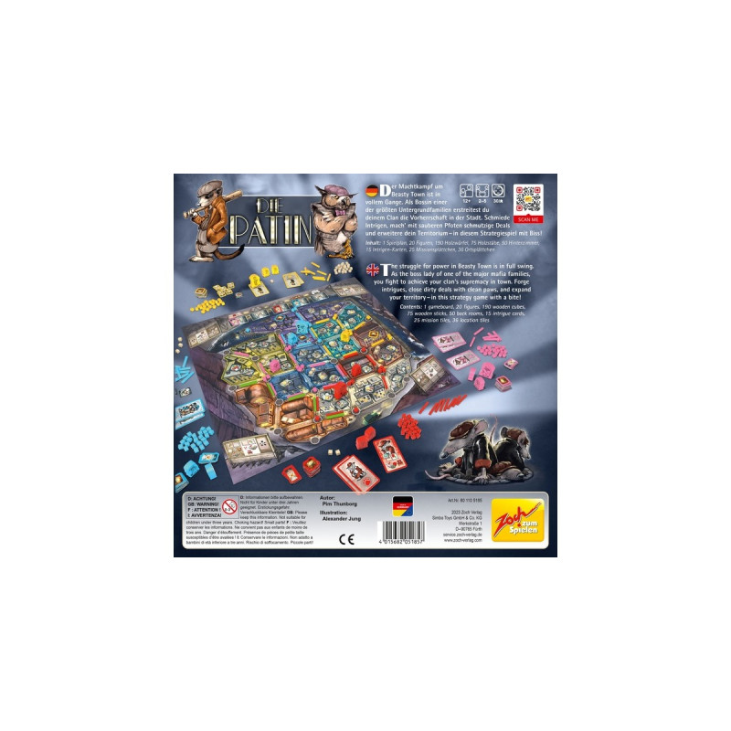 Zoch Die Patin, Brettspiel