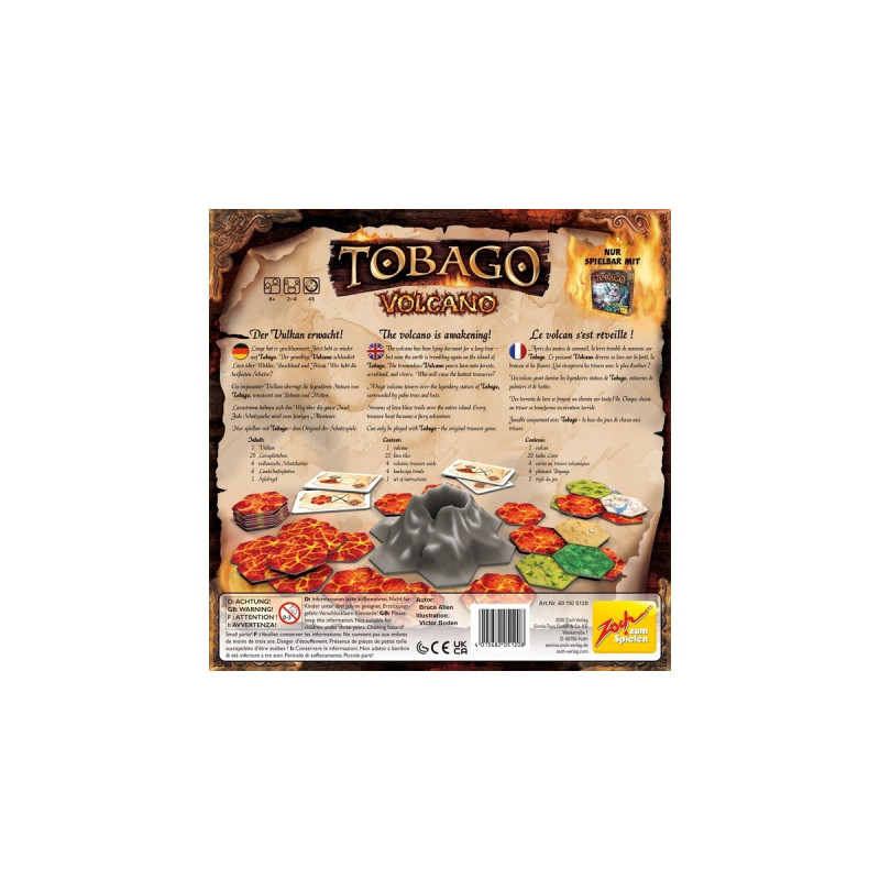Zoch Tobago Volcano, Brettspiel