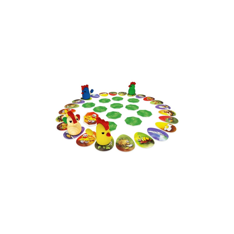 Zoch Zicke Zacke Hühnerkacke, Brettspiel(Sonderpreis Kinderspiel 1998)