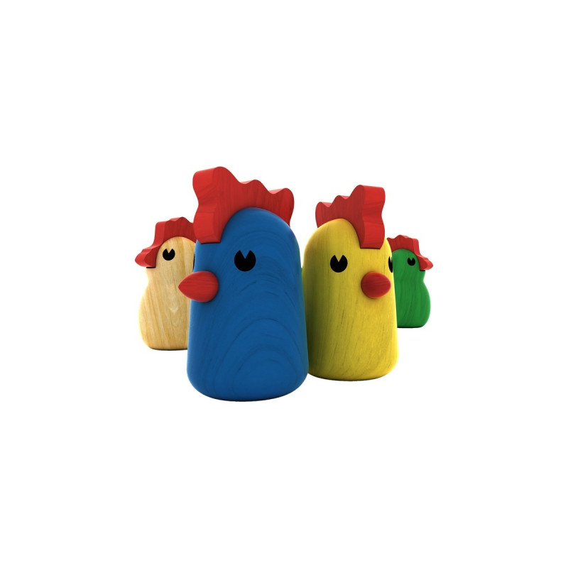 Zoch Zicke Zacke Hühnerkacke, Brettspiel(Sonderpreis Kinderspiel 1998)