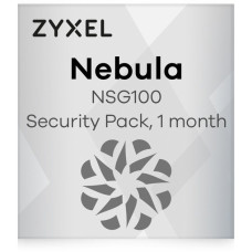 Zyxel Nebula Security Pack für NSG100, Lizenz(LIC-NSS-SP-ZZ1M11F, 1 Monat)