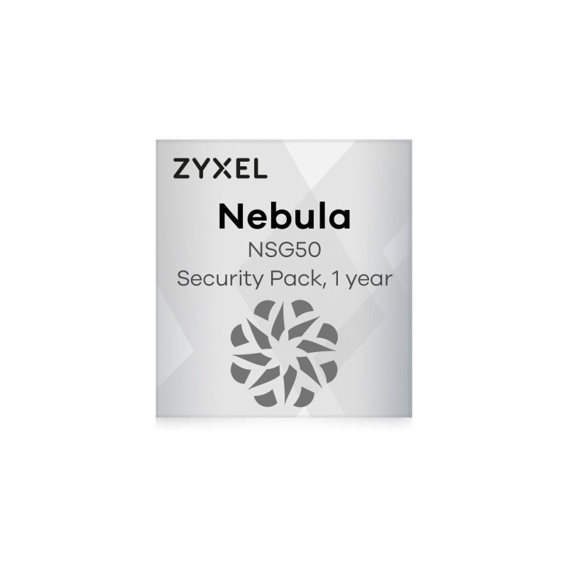 Zyxel Nebula Security Pack für NSG50, Lizenz(LIC-NSS-SP-ZZ1Y06F, 1 Jahr)