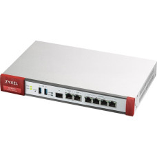 Zyxel ZyWALL ATP200 mit 1 Jahr GOLD Security Pack, Firewall(grau/rot)