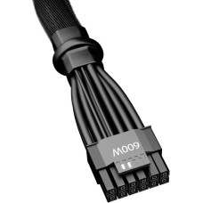 be quiet! 12VHPWR PCIe Adapter Kabel(schwarz, 0,6 Meter)
