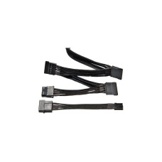 be quiet! 3x S-ATA + 1x HDD / FDD 100cm, Kabel(schwarz)