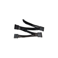 be quiet! 4x S-ATA 60 cm, Kabel(schwarz)