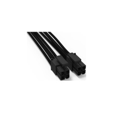 be quiet! CC-4420 1 x P4 + 4 450mm, Kabel(schwarz, 450 mm)