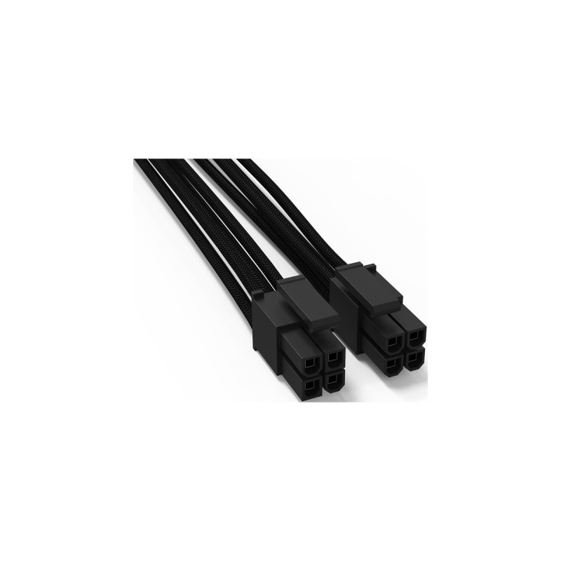 be quiet! CC-4420 1 x P4 + 4 450mm, Kabel(schwarz, 450 mm)