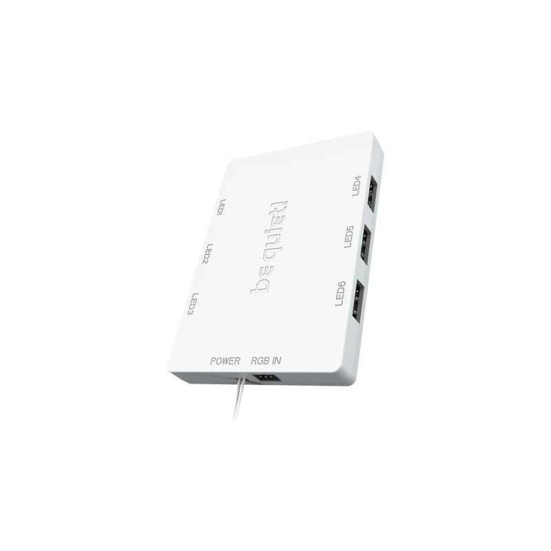 be quiet! Light Wings White 140mm PWM Triple Pack, Gehäuselüfter(weiß, 3er Pack, inkl. ARGB-Hub)