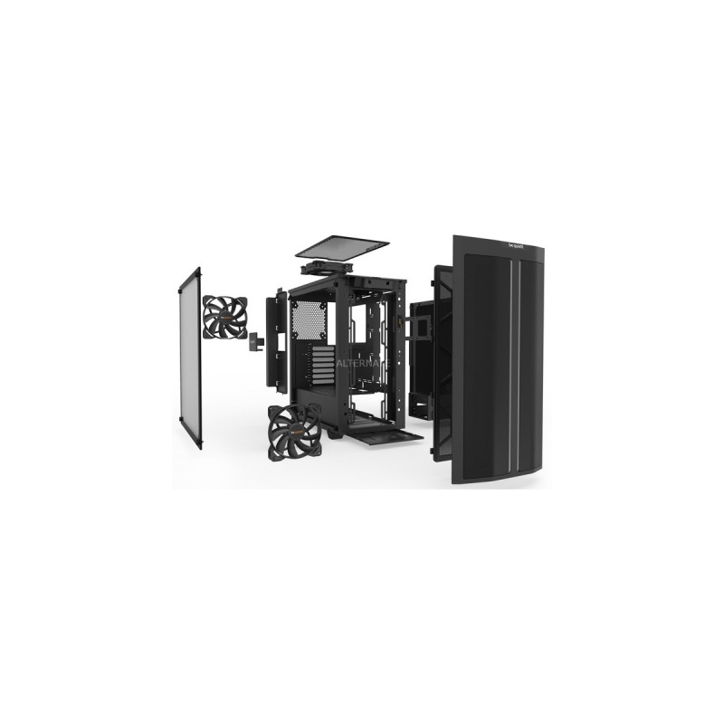 be quiet! PURE BASE 500DX Window, Tower-Gehäuse(schwarz, Window-Kit)