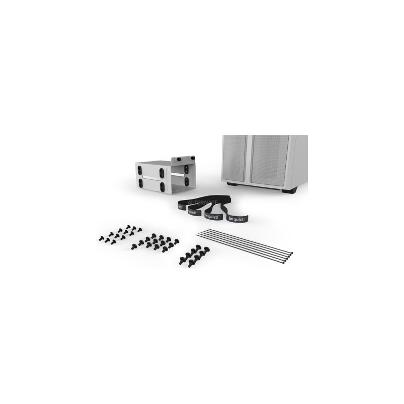 be quiet! PURE BASE 500DX Window, Tower-Gehäuse(weiß, Window-Kit)