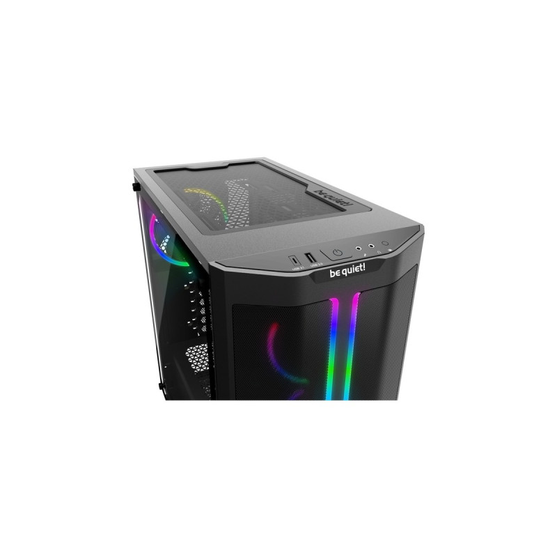 be quiet! PURE BASE 500 FX, Tower-Gehäuse(schwarz, Tempered Glass)
