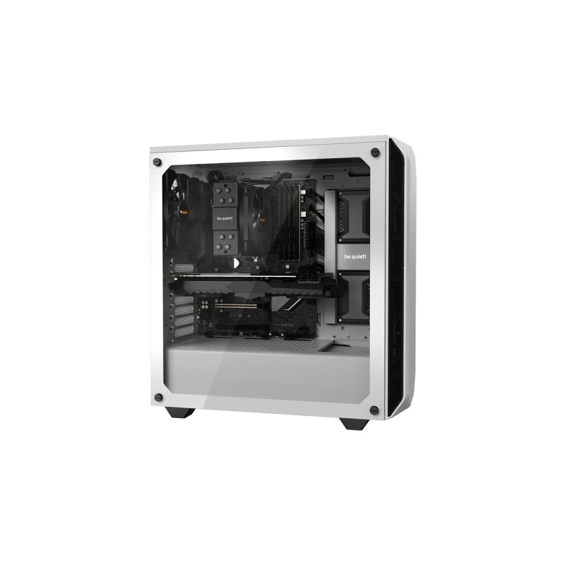 be quiet! PURE BASE 500 Window, Tower-Gehäuse(weiß, Window-Kit)