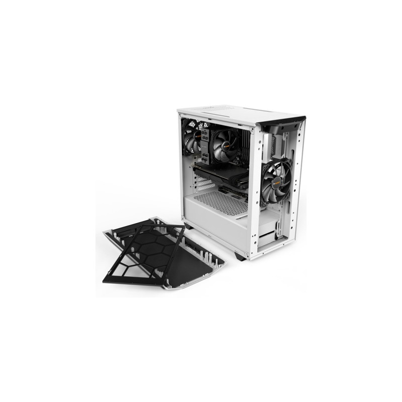 be quiet! PURE BASE 500 Window, Tower-Gehäuse(weiß, Window-Kit)