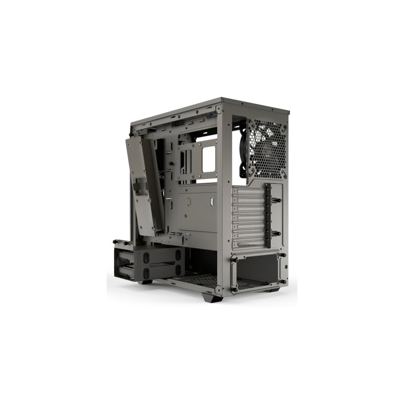 be quiet! PURE BASE 500 Window, Tower-Gehäuse(grau, Window-Kit)