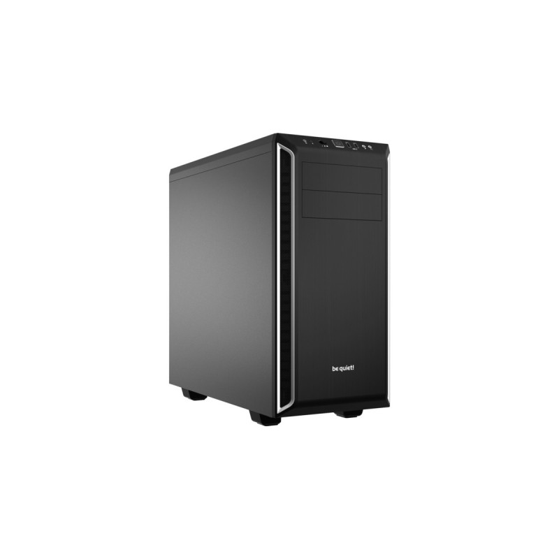 be quiet! PURE BASE 600, Tower-Gehäuse(schwarz/silber)