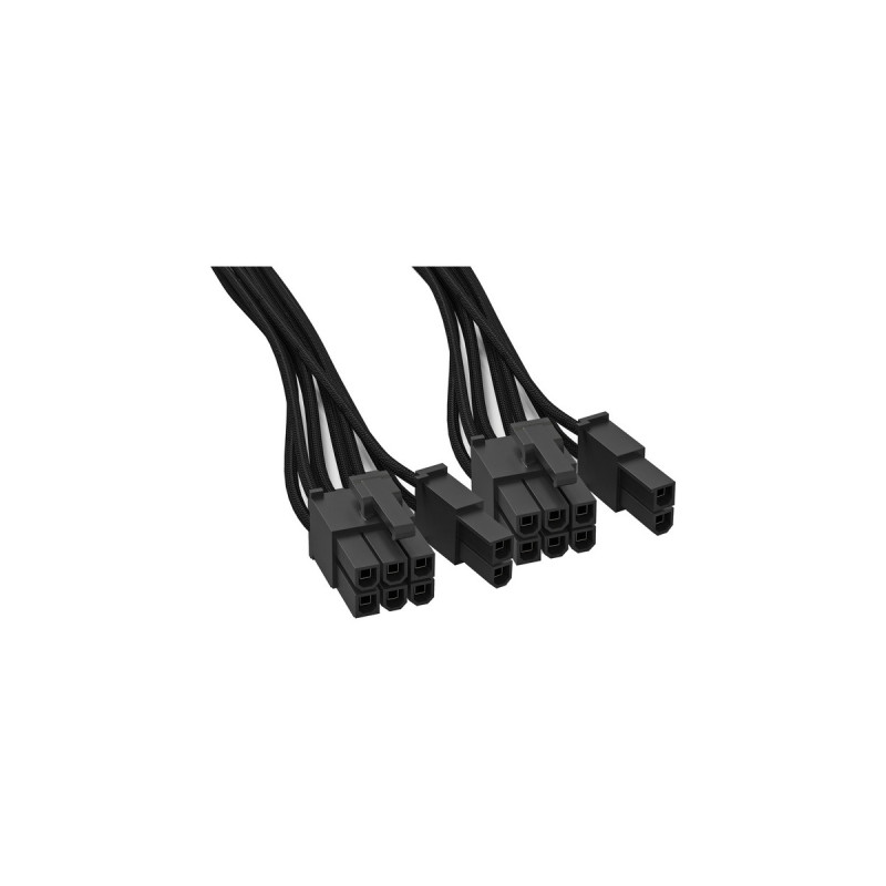 be quiet! Power Kabel CP-6620 2x PCle 6 + 2, Kabelmanagement(schwarz, 60cm)