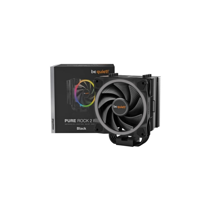 be quiet! Pure Rock 2 FX, CPU-Kühler(schwarz, Outlet)
