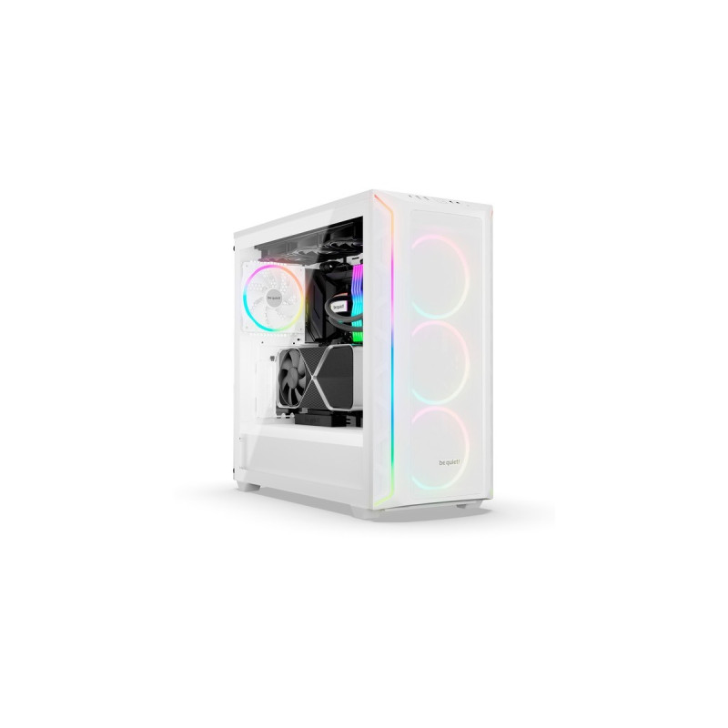 be quiet! SHADOW BASE 800 FX, Tower-Gehäuse(weiß, Tempered Glass)