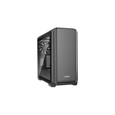 be quiet! SILENT BASE 601 Window Silver, Tower-Gehäuse(schwarz/silber, Tempered Glass)