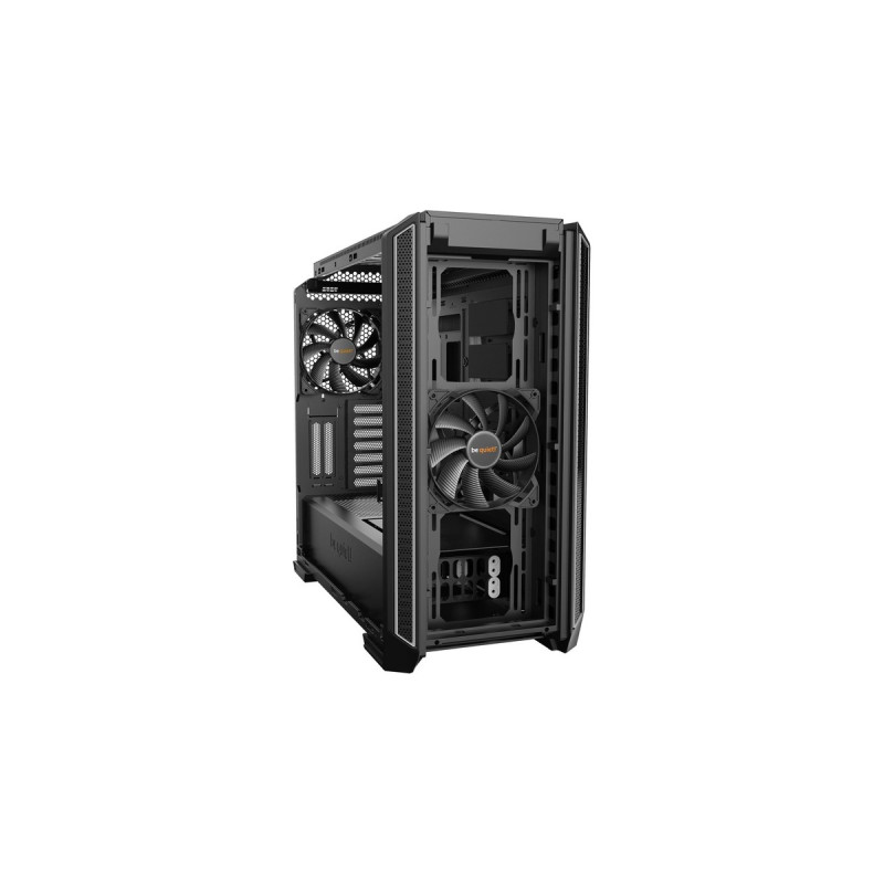 be quiet! SILENT BASE 601 Window Silver, Tower-Gehäuse(schwarz/silber, Tempered Glass)