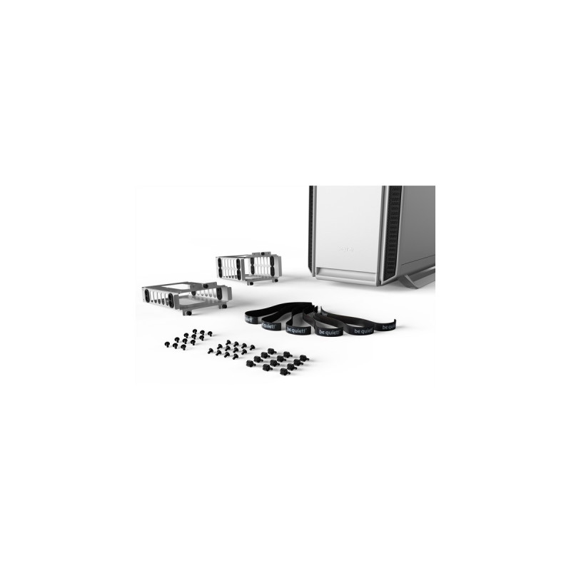 be quiet! SILENT BASE 802 Window White, Tower-Gehäuse(weiß, Tempered Glass)