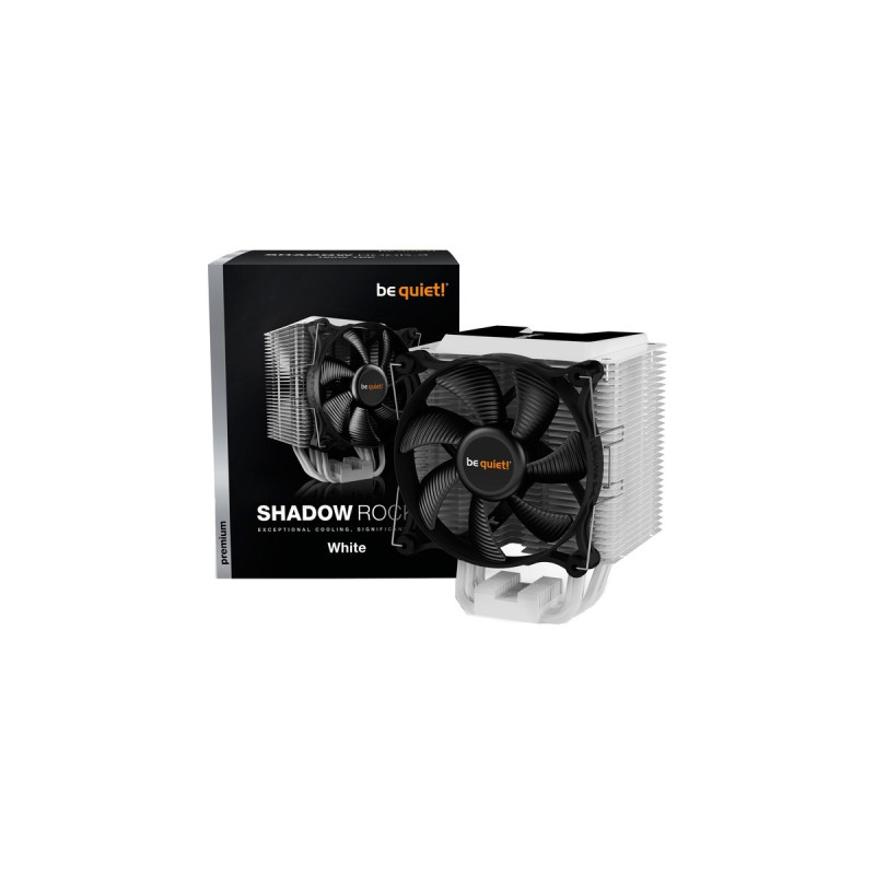 be quiet! Shadow Rock 3 White, CPU-Kühler(weiß/schwarz)
