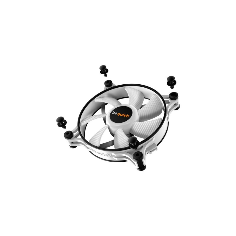 be quiet! Shadow Wings 2 PWM White 120 mm, Gehäuselüfter(weiß/schwarz)
