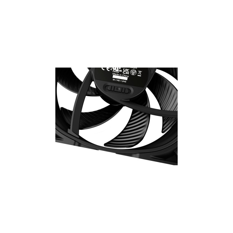 be quiet! Silent Wings Pro 4 PWM 120x120x25, Gehäuselüfter(schwarz)