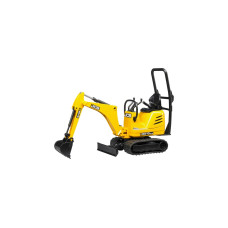 bruder JCB Mikrobagger 8010 CTS, Modellfahrzeug(gelb/schwarz)